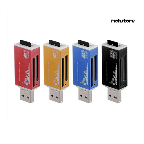 Đầu Đọc Thẻ Nhớ Usb 2.0 1 Cho Micro Sd Sdhc Tf M2 Mmc Ms Pro Duo | BigBuy360 - bigbuy360.vn