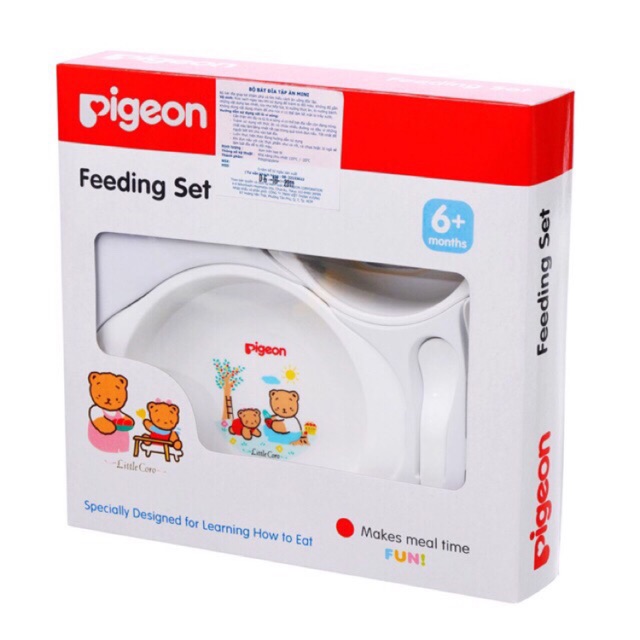 Bộ bát Pigeon tập ăn cho bé