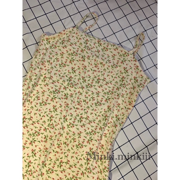 Váy hai dây hoa nhí xinh xắn