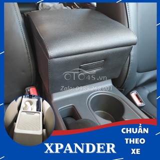 Bệ tỳ tay Xpander tự lắp Kibbet loại 1490 phiên bản V2 thiết kế theo xe tích hợp cổng sạc USB có nắp trượt tiện lợi