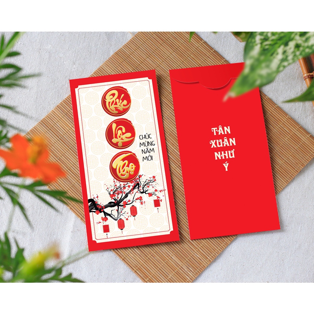 Bao lì xì chúc mừng năm mới Tết 2023 hình ảnh phong phú