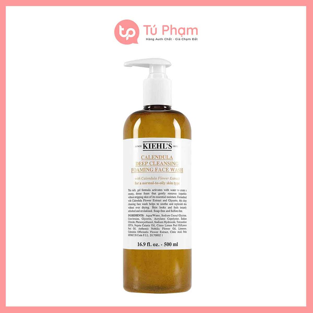Sữa Rửa Mặt Hoa Cúc Kiehl’s Calendula Deep Cleansing Foaming Face Wash