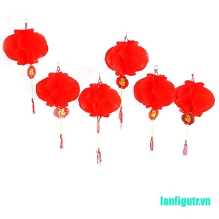 SF 6 Lồng Đèn Giấy Trang Trí Tết 2020 Phong Cách Trung Hoa