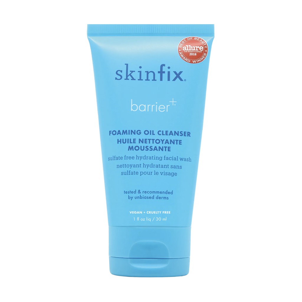 Skinfix - Sữa rửa mặt cho da nhạy cảm Barrier+ Foaming Oil Cleanser 30ml