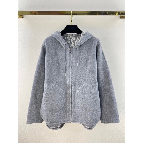 Áo khoác nỉ thời trang thu đông chữ D Dior CD cao cấp mẫu mới màu basic trẻ trung