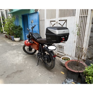 Thùng xe máy điện datbike weaver 200, thùng givi b32n và baga weaver 200, hàng chính hãng, mới 100%