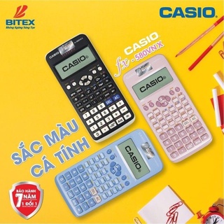 Máy Tính CASIO FX580VNX Sắc Màu Chính Hãng 580 VNX
