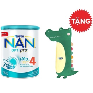 1 hộp sữa Nan Optipro 4 1.7kg tặng kèm gối ôm ngẫu nhiên