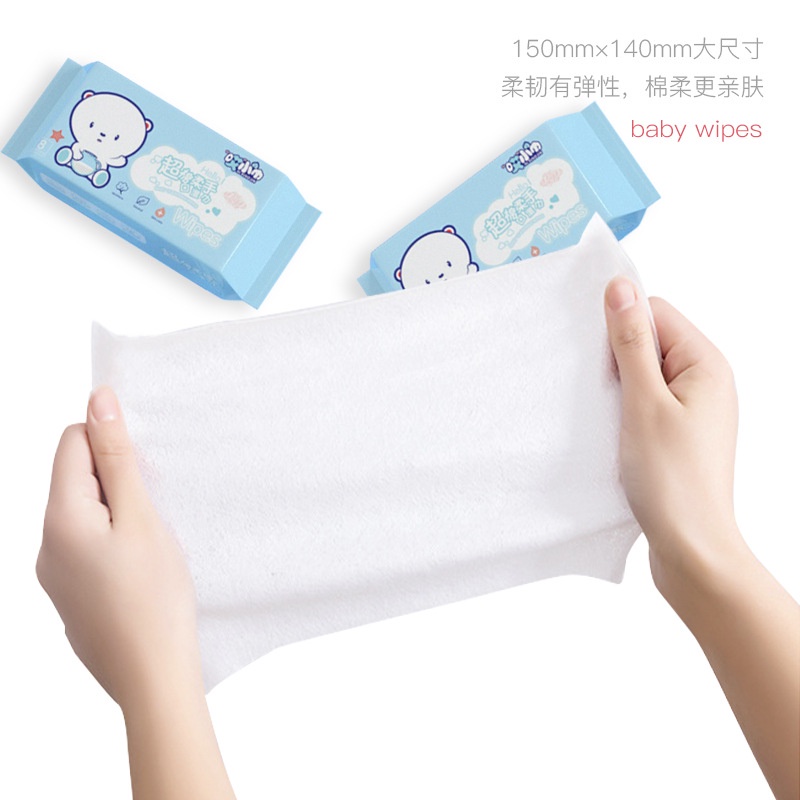 Khăn giấy ướt mini nhỏ gọn 8 miếng du lịch