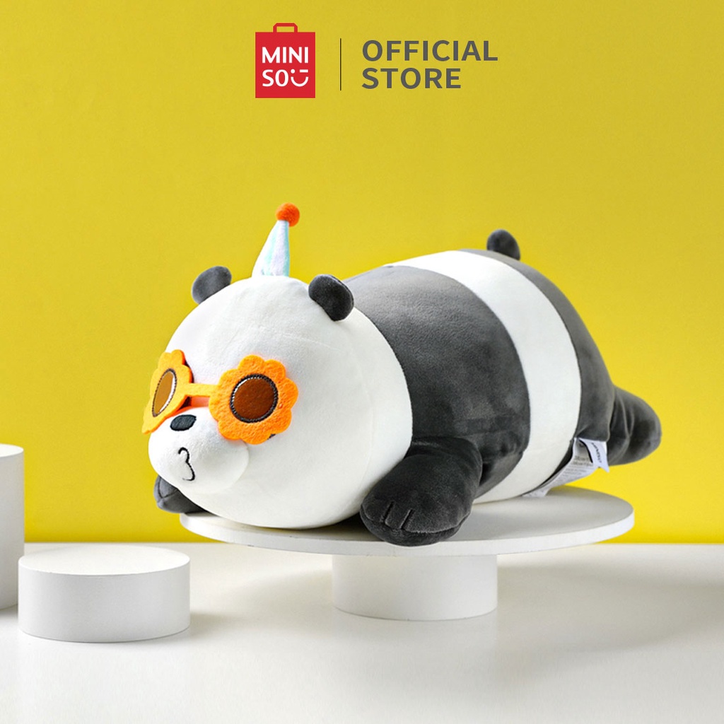 Gấu bông Búp bê &amp; Thú nhồi bông Đồ chơi gấu bôngThú nhồi bông We Bare Bears x Miniso Búp bê tư thế nằm sấp