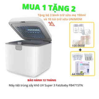 Máy tiệt trùng sấy khô UV Super 3 Fatzbaby FB4715TN