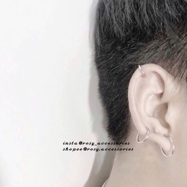 ROSY - KHUYÊN TRÒN KẸP ĐEO TAI MÔI MŨI V BTS