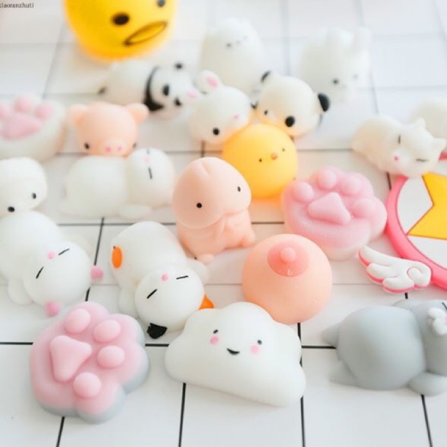 Đồ Chơi Thú Squishy Mochi Dẻo Bóp Đã Cực Sướng Tay đồ chơi an toàn cho trẻ <Mẫu Tự Chọn Siêu Đáng Yêu>