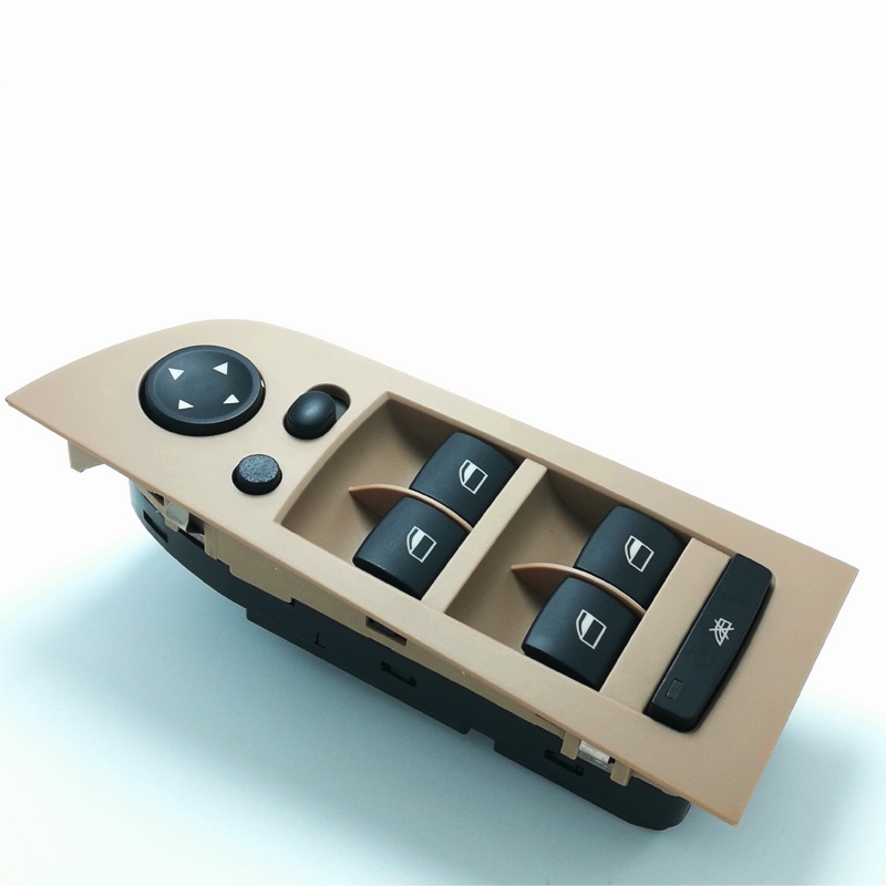 61319217334 Công tắc cửa sổ điện Master Màu be cho BMW E90 325i 328i 330i M3