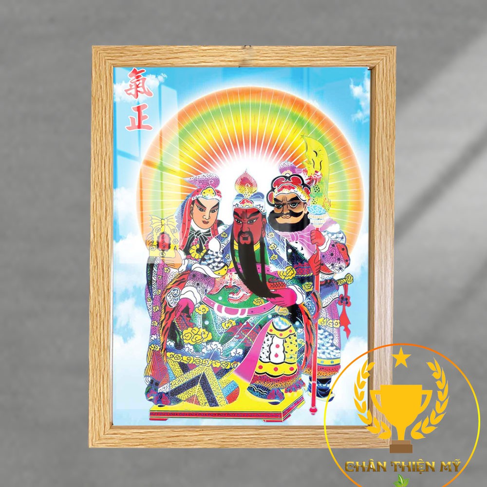 Khung Vân Gỗ Ngũ Công - Tam Công - Quan Bình - Quan Thánh