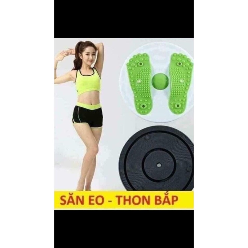 Bàn xoay giảm eo tập thể dục giảm cân tại nhà (loại xịn)