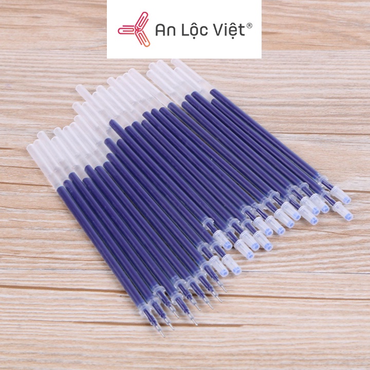 Combo 20 Ngòi Ruột Bút Mực Gel 0.5mm Đầu Kim Màu Xanh Dương-Đỏ-Đen