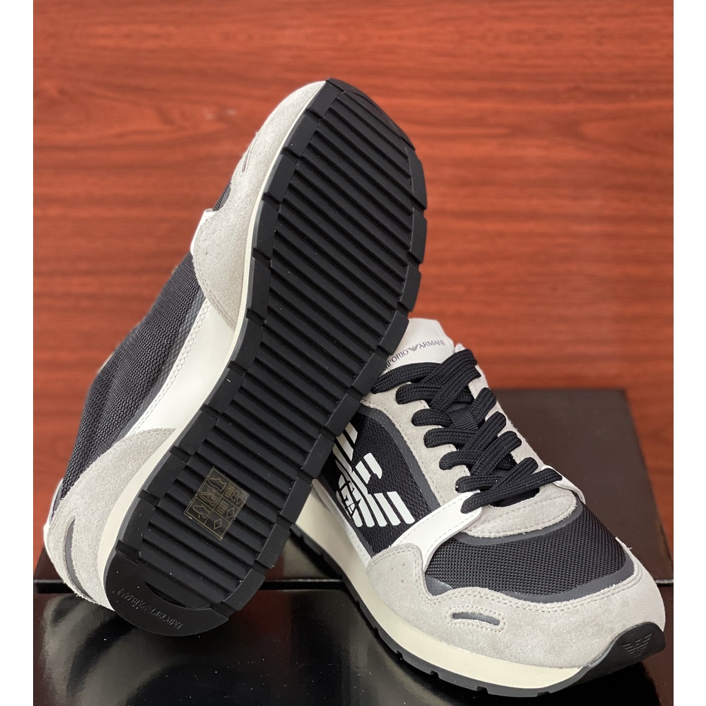 Giày sneaker Armani chính hãng, giày thể thao nam size 40, 42