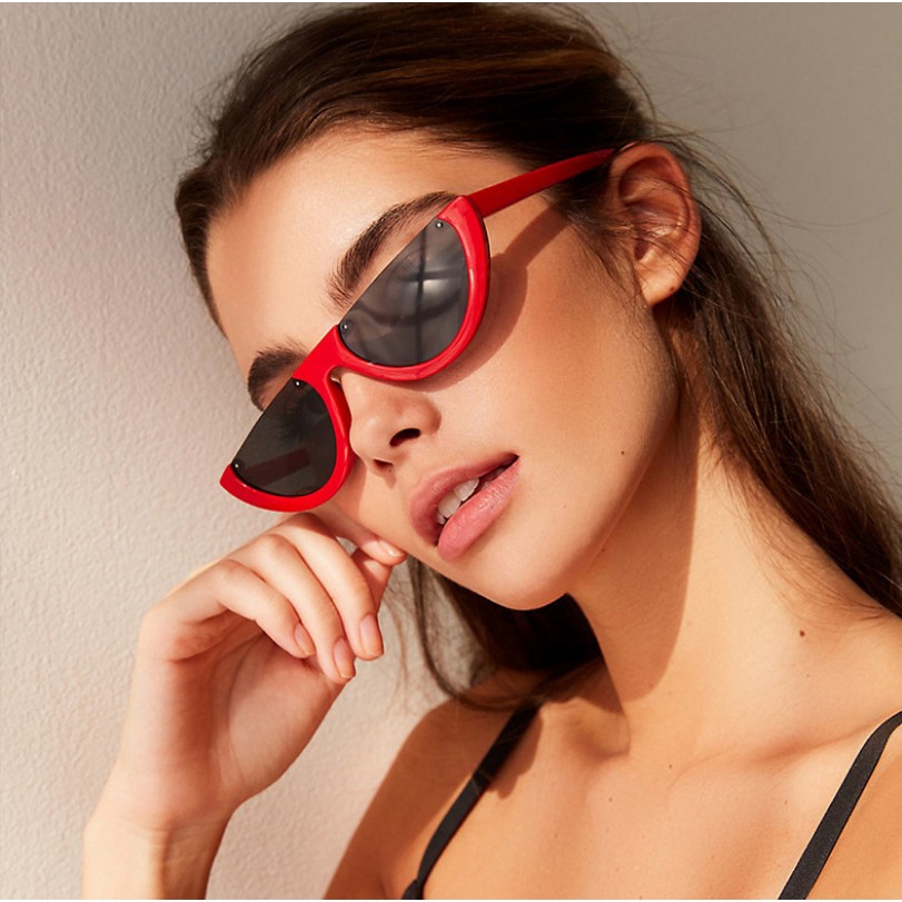 Half Frame Sunglasses Vintage Trend Ladies fashion | BigBuy360 - bigbuy360.vn