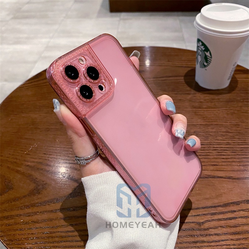 Ốp Điện Thoại Mềm Chống Sốc Màu Dạ Quang Cho iPhone 11 12 Pro max