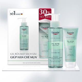 COMBO dành cho da mụn Eucerin Pro Acne Solution