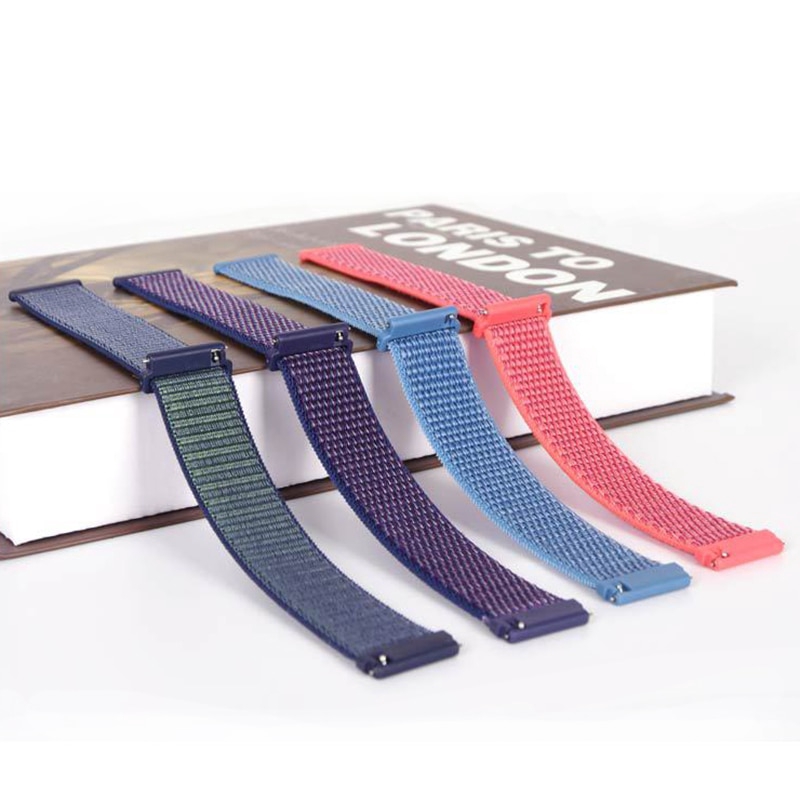 Dây đeo bện nylon thay thế cho đồng hồ thông minh Samsung Galaxy Watch Active 42mm