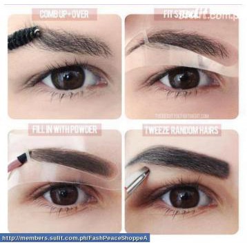 Khuôn kẻ mày ELF Eyebrow Stencil Kit