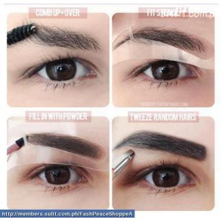 Khuôn kẻ mày ELF Eyebrow Stencil Kit