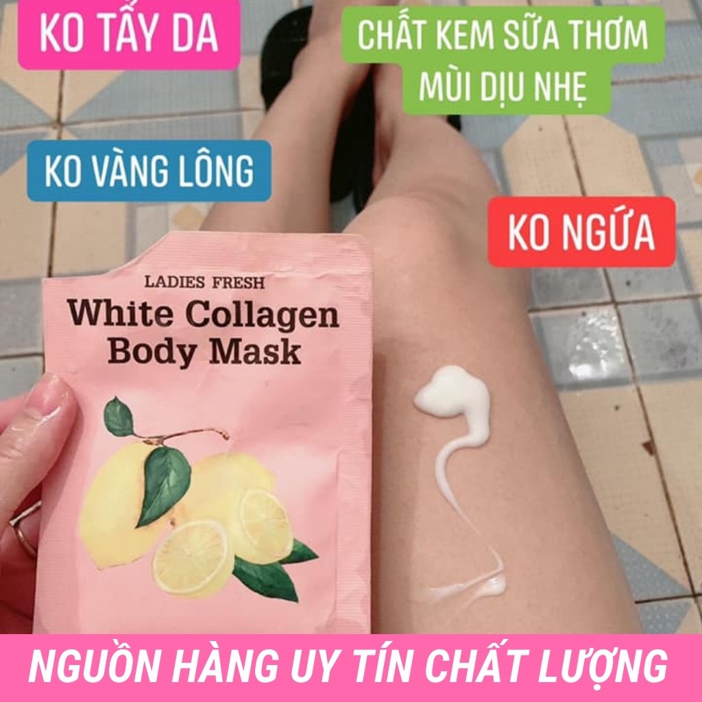 Kem Trắng Da TD9174475 MASK LEMON Ủ Trắng Da Chanh Hàng Chuẩn (3 Gói/Hộp) | BigBuy360 - bigbuy360.vn