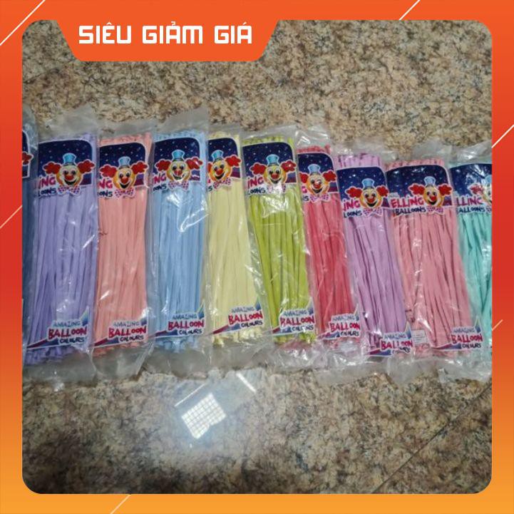 Bóng Dài Giun 260 Màu Pastel sỉ 35k