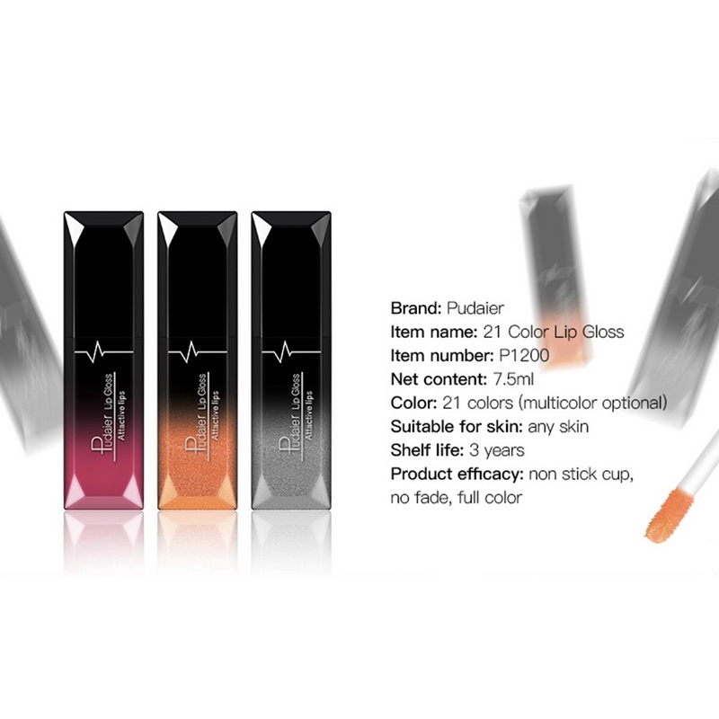 [Hàng mới về] Son bóng màu lì dạng lỏng chống nước không dính cốc tiện dụng | BigBuy360 - bigbuy360.vn