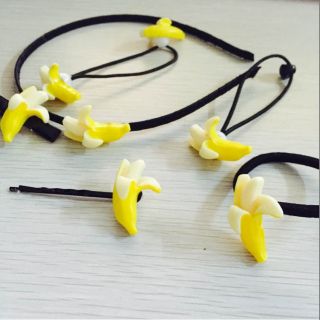 Kẹp tóc 1 quả chuối