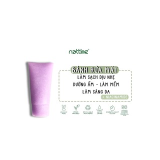 Bánh rửa mặt nattime ngừa mụn sáng da