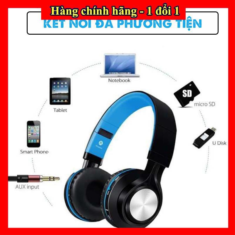 [Top sale] - Tai nghe chụp tai Bluetooth FE012 cao cấp, tích hợp mic đàm thoại, bảo hành uy tín 1 đổi 1