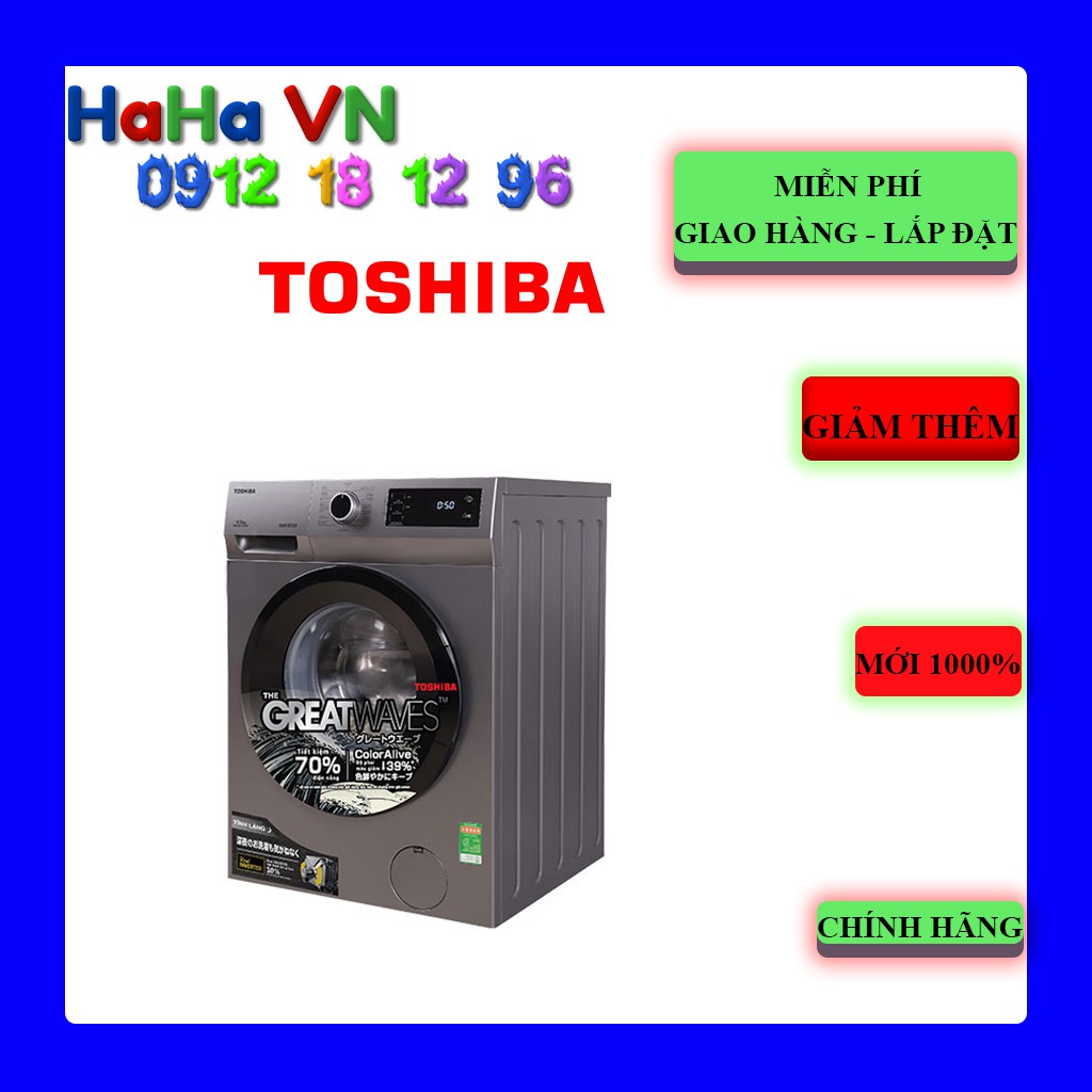 Máy Giặt Toshiba TW-BK95S3V(SK) Inverter 8.5Kg