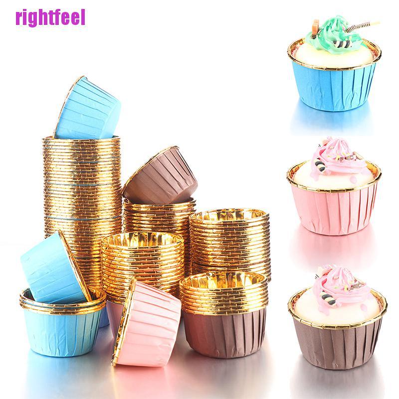 Bộ 50 Giấy Lót Bánh Cupcake Tiện Dụng