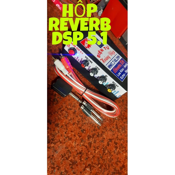 Hộp reverb DSP 5.1 hát hay như vang số