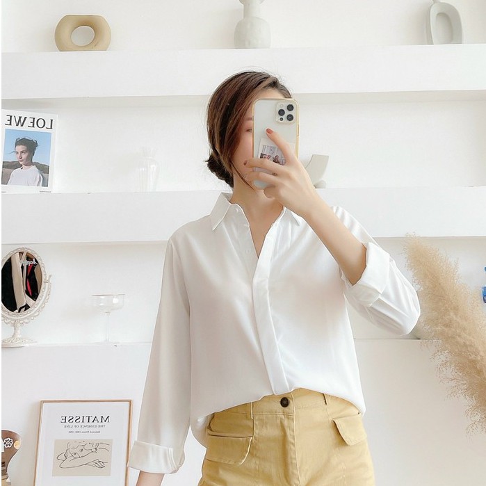 Áo sơ Mi nữ ☘️   sơ mi công sở thiết kế