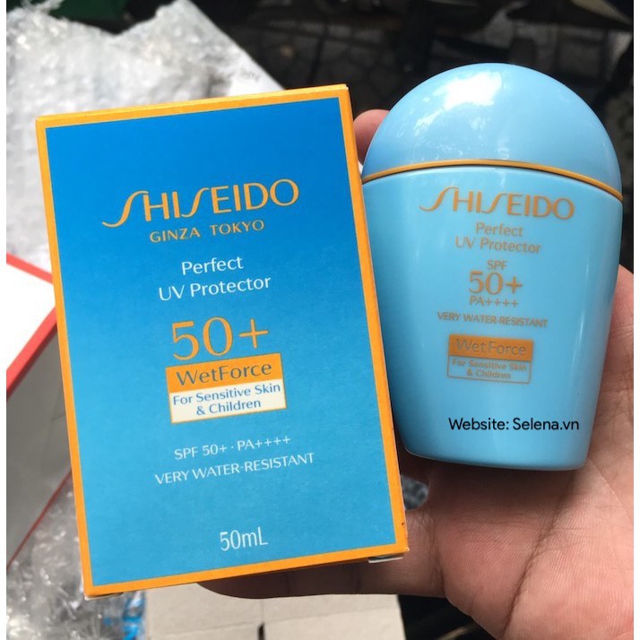 Kem chống nắng da nhạy cảm Shiseido Global Suncare Perfect Uv Protector S 50ml 𝑯&𝑪