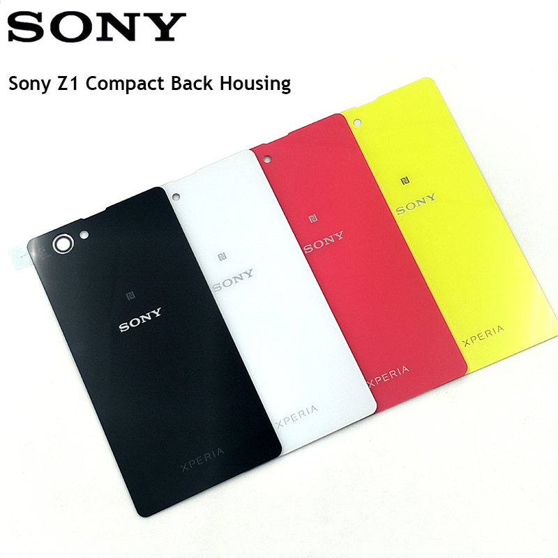 Nắp Lưng Điện Thoại Bằng Kính Thay Thế Chuyên Dụng Cho Sony Xperia Z1 Compact D5503 M51w Z1 Mini