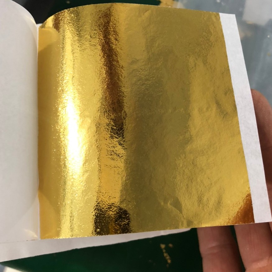 Set 500 lá vàng chuyên làm đồ dát tượng phật, thủ công mỹ nghệ, dát phào chỉ, đồ nội thất chất lượng đảm bảo