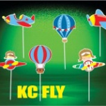 dụng cụ trang trí bánh kem bánh sinh nhật  [FREESHIP❤️] que cắm em bé lái máy bay trang trí bánh kem