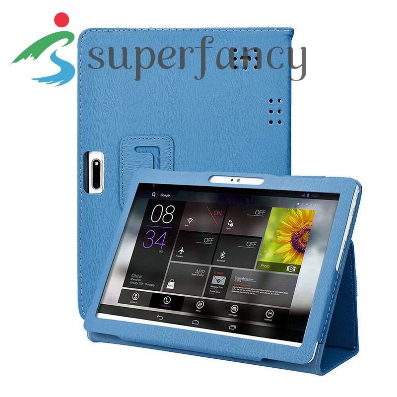 Bao Da Nắp Gập 10 / 10.1 Inch Cho Android Tablet 24x17cm