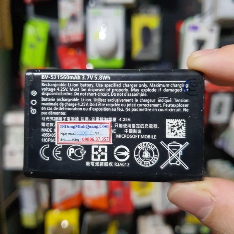 Pin BV-5J cho Microsoft Nokia Lumia 435