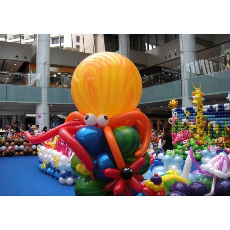 Set 20 Bong Bóng Cao Su Dài 30Cm Màu Sắc Ngẫu Nhiên