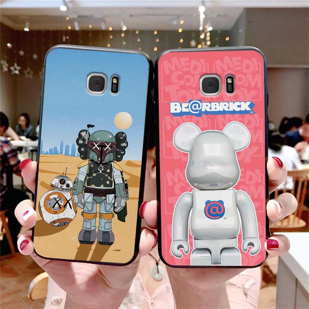 Ốp lưng điện thoại Samsung S6-Samsung S6E-Samsung S7-Samsung S7E-Samsung Note 5-Samsung Note FE bearbrick cực hot 2022
