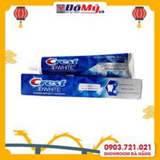 Kem Đánh Răng Crest 3D White TRIPLE WHITENING Advanced Whitening Toothpaste 158g