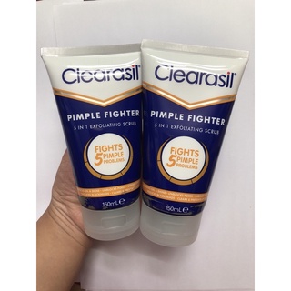 Sữa rửa mặt làm sạch sâu se khít lỗ chân lông Clearasil Ultra 5 In 1