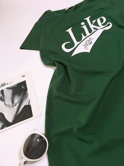 Đầm suông THUN THÁI LiKe form dài - xẻ tà (bao chất đẹp) | BigBuy360 - bigbuy360.vn