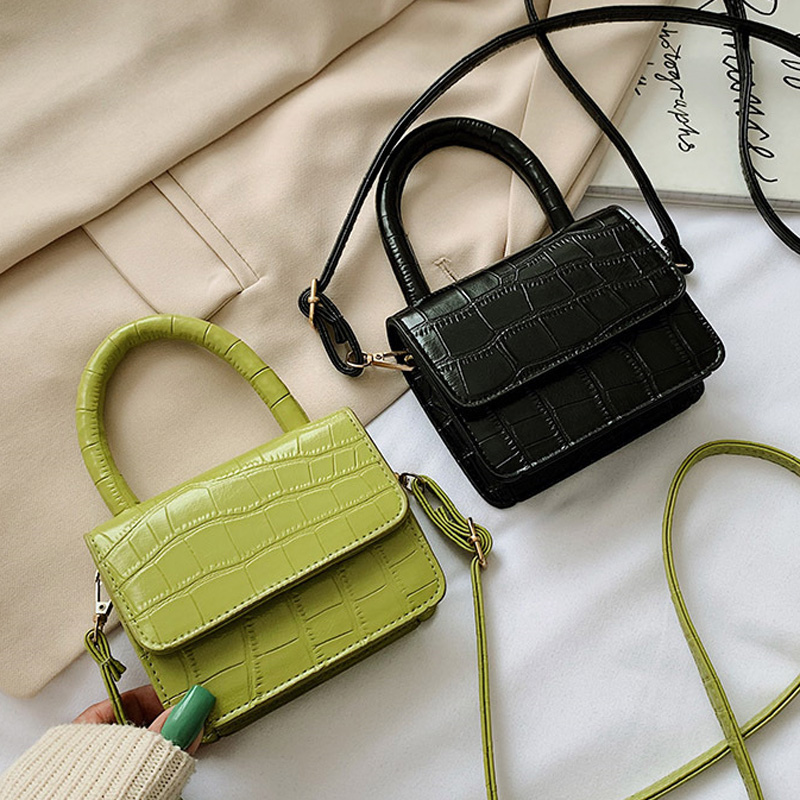 Túi đeo chéo mini màu sắc xinh xắn cho nữ